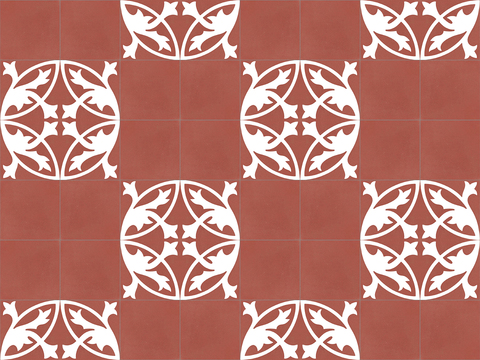 Seamless European style retro cement concrete stone geometric mosaic pattern ceramic tile tile floor tile wall tile