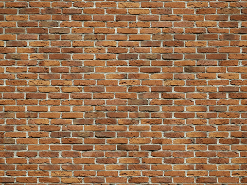 Seamless aging old red brick wall outdoor wall tiles