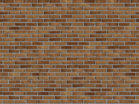 Seamless red brick wall outdoor wall ground