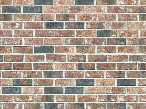 Seamless aging old red brick wall outdoor wall tiles