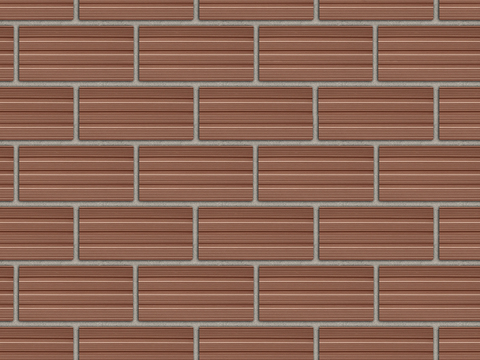 Seamless red brick wall outdoor wall ground