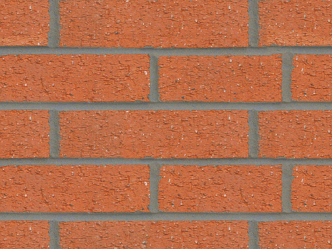 Seamless red brick wall outdoor wall ground