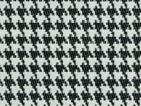 Seamless Houndstooth Pattern Knitted Cloth Fabric