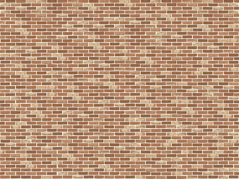 Seamless red brick wall outdoor wall ground