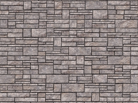 Seamless Grey Outdoor Architecture Culture Stone Rock Stone Block Stone Wall Tile Wall Floor