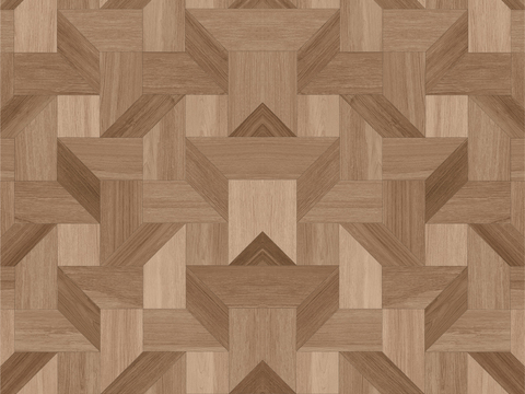 Modern parquet wood floor