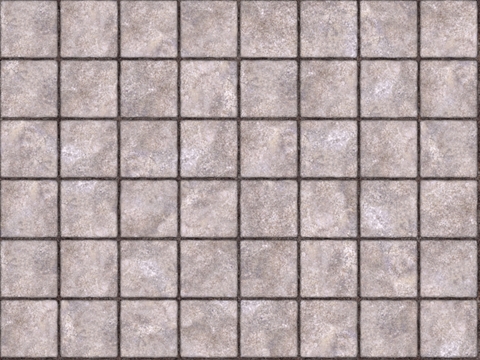 Seamless granite stone geometric parquet floor tile sidewalk road ground square tile