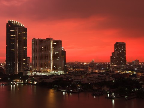 urban night view