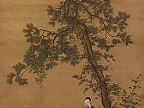 Chinese figure decorative painting