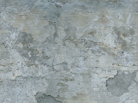 Seamless gray old damaged concrete cement wall ground