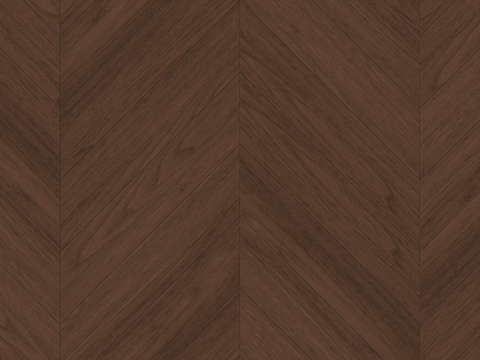 Seamless walnut herringwood floor