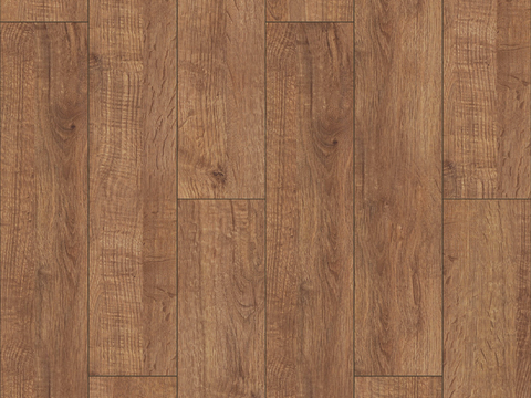 Seamless walnut wood flooring