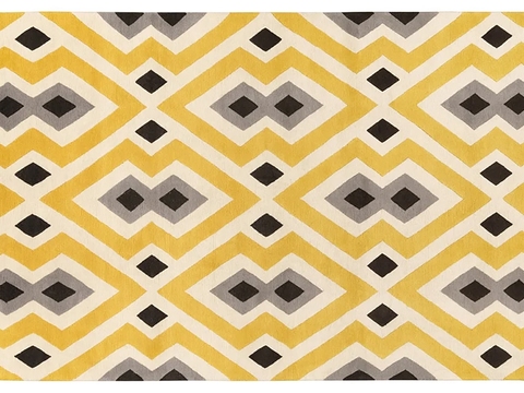 Modern geometric carpet