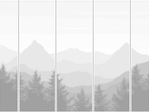 Perforated aluminum sheet_Mountain