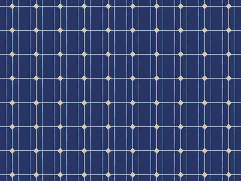 seamless blue solar panel solar photovoltaic panel metal panel