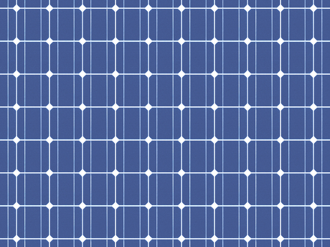 seamless blue solar panel solar photovoltaic panel metal plate