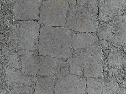 Cement wall