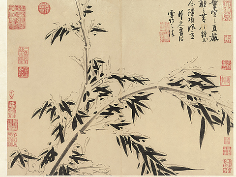 Chinese calligraphy and painting calligraphy