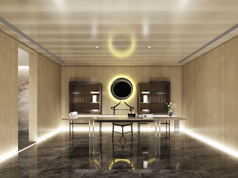 Huang Quan Design Modern Study