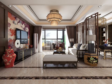 INHOUSE design Chinese living room