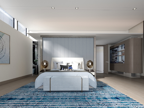 Qiu Deguang's New Modern Bedroom