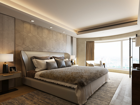 Liang Zhitian Modern Bedroom