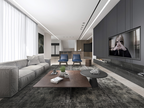 Erez Hyatt Design Modern Living Room