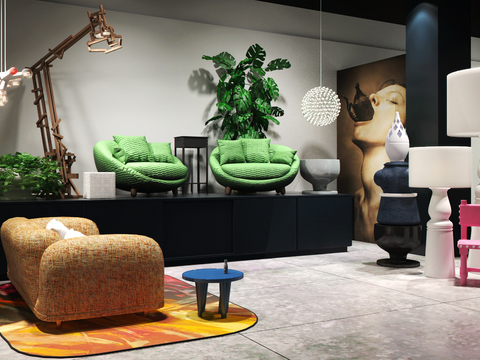 Netherlands Moooi Brand Nordic Soft Furniture Showroom