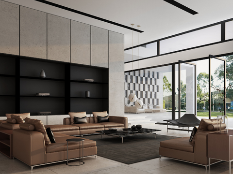 W DESIGN DESIGN MODERN LIVING ROOM