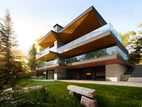 MU Architecture Residential Villa Appearance