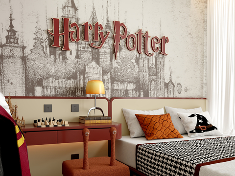 Yue Meng design Harry Potter kids Bedroom