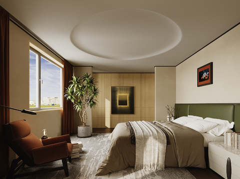 Wu Bin Wuhan Top Luxury Large Flat Bedroom