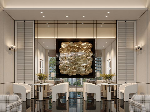 Gaudi Design French Sales Office Negotiation Area