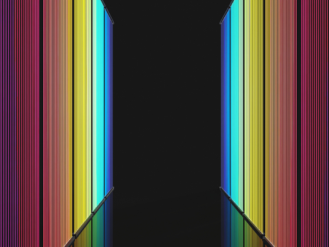 Modern Art Rainbow Device