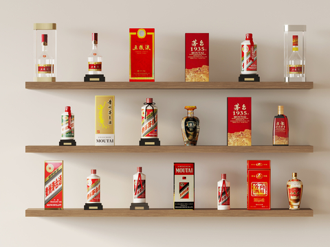 Maotai liquor bottle