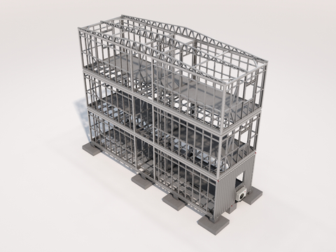 Modular building steel structure frame steel frame building