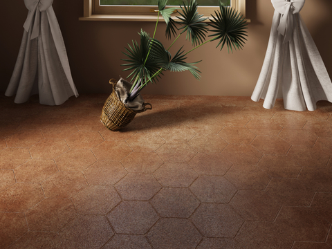 Quiet Floor Tile Antique Tile Hexagonal Floor Tile