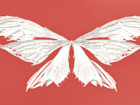 Wings pendant decoration