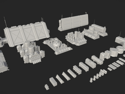 Military equipment components and parts