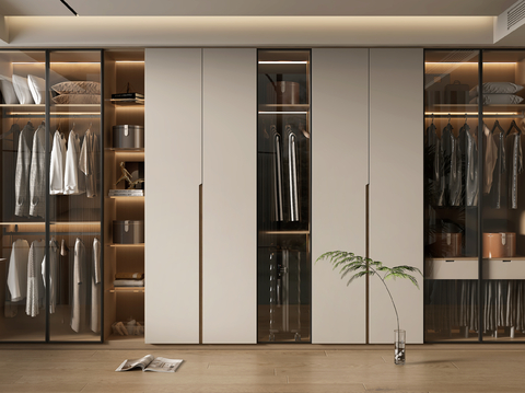 Modern wardrobe