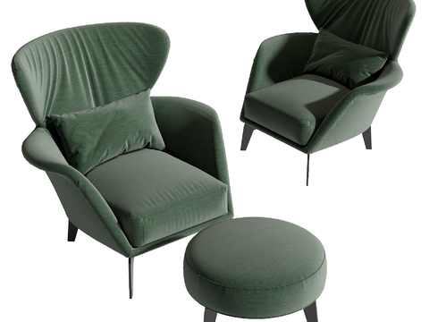 Poliform Italian Lounge Chair