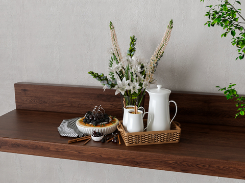 French Afternoon Tea Fruit Plate Ornaments