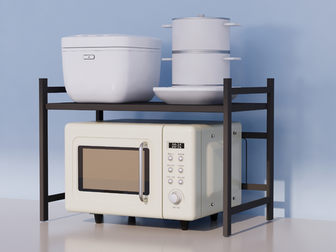 Rice cooker microwave oven steamer