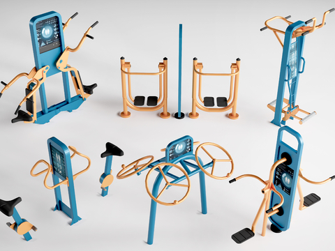 Fitness facilities Fitness equipment Park Interactive facilities