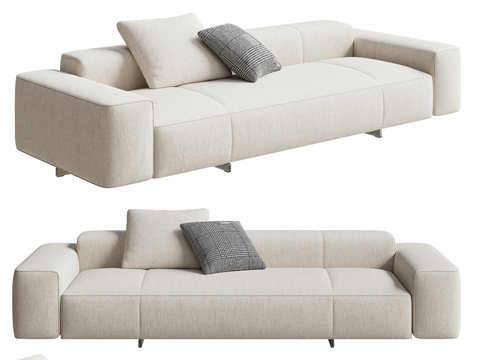 double sofa soft sofa