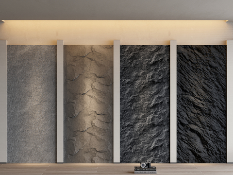 Mao Shi wall stone wall texture wall molten rock