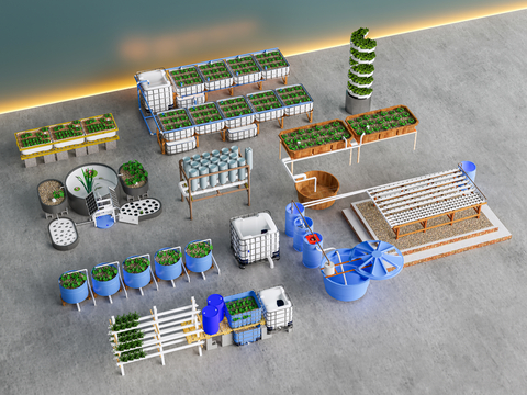 Industrial equipment greenhouse farming irrigation equipment vegetable garden vegetable field