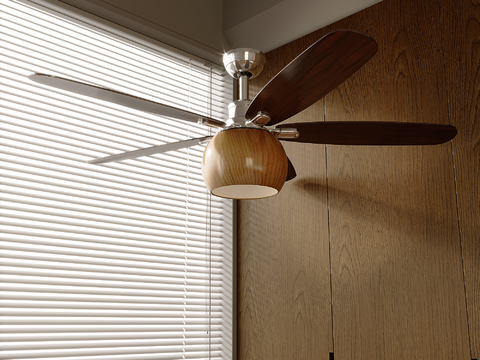 Middle style fan lamp ceiling fan lamp