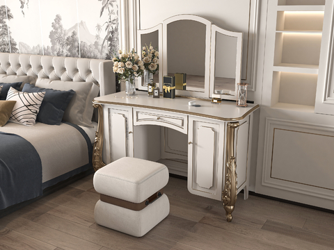 European-style dresser