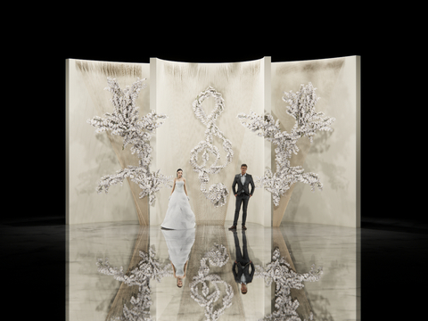 Wedding Scene Wedding Art Display Floriculture Device